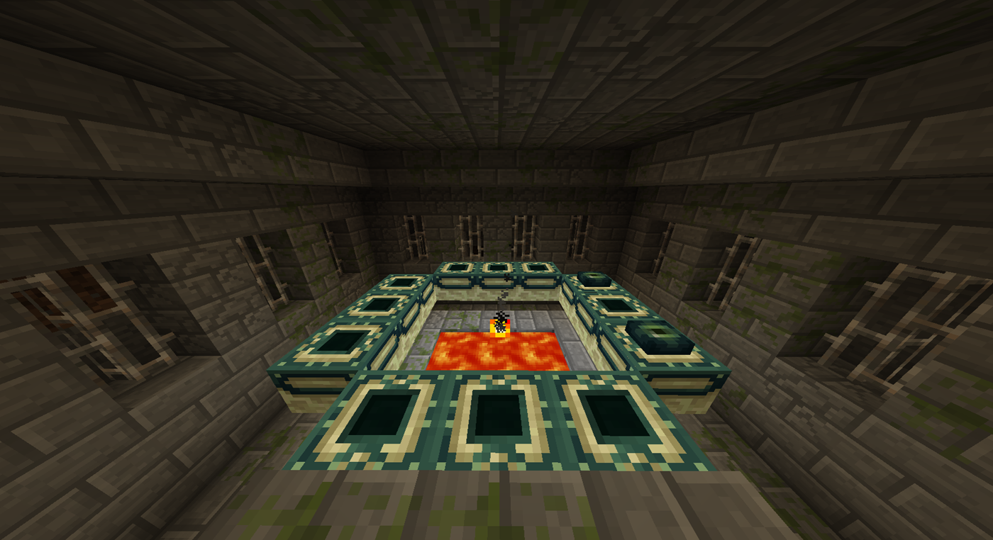 Stronghold with End Portal Minecraft Seeds