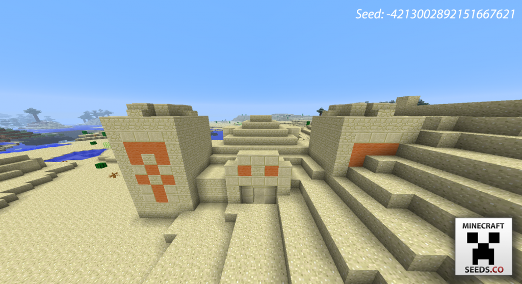 Diamond Desert Temple Minecraft Seeds